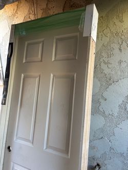 White Interior Door