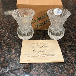 Princess House Vintage Bud Vases