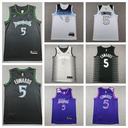  Minnesota Timberwolves Anthony Edwards swingman basketball jerseys S-2XL new versions