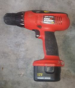 B&D FireStorm Cordless Drill