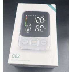 C02 Automatic Blood Pressure Monitor White Retail $25.00