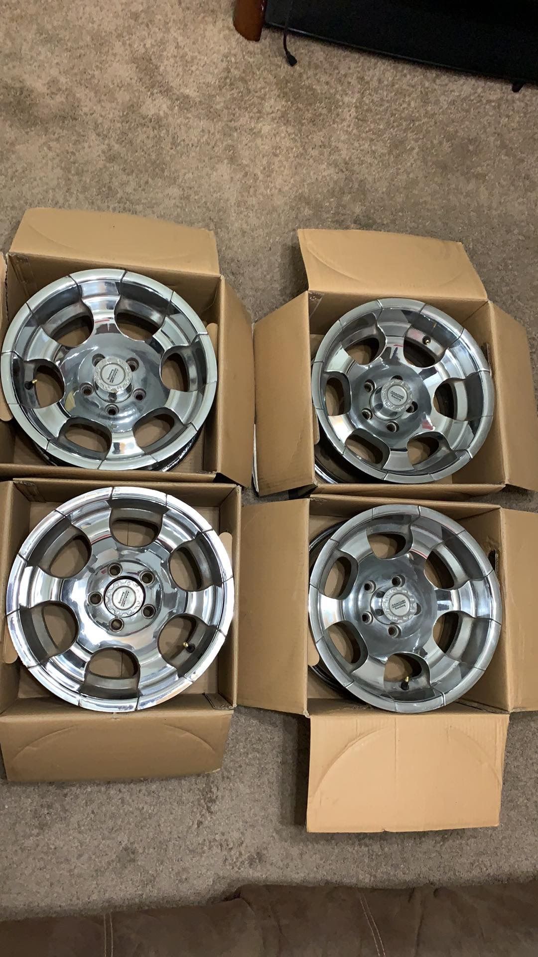 15 in wheels 5x4 5 bolt pattern for sale in denton tx offerup