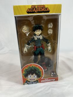 My Hero Academia ~ 7-INCH IZUKU MIDORIYA (DEKU) FIGURE ~ McFarlane Toy With Box