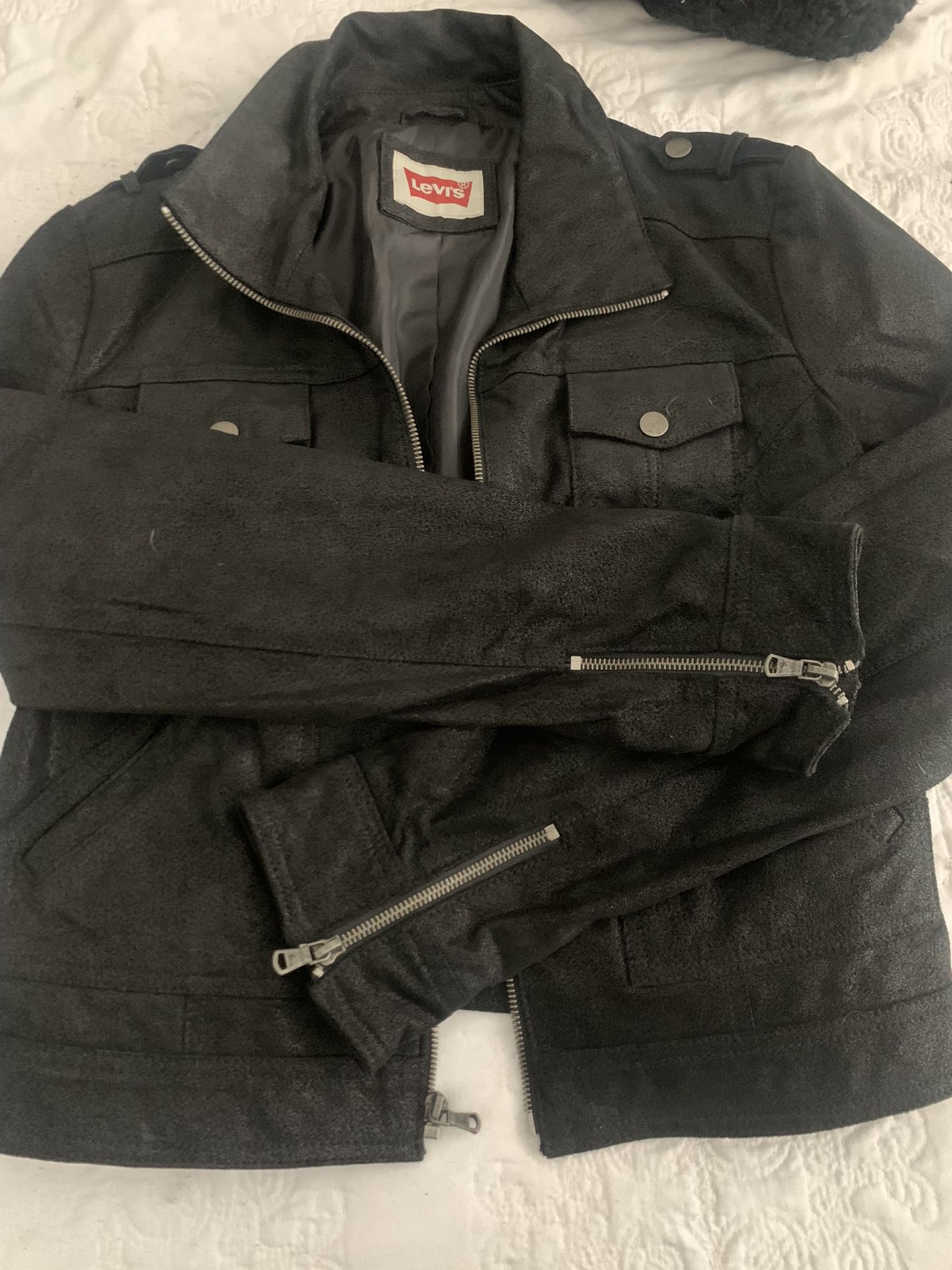 New Leather Levis Jacket 