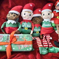Christmas Toy Plush Elf,