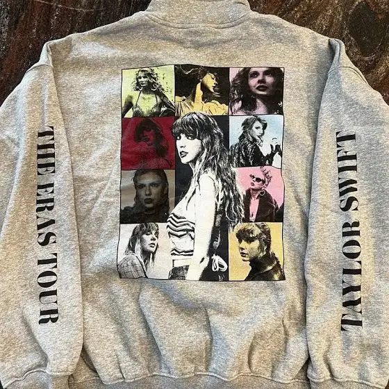 NEW WITH TAGS TAYLOR SWIFT QUARTER ZIP THE ERAS TOUR MERCH
