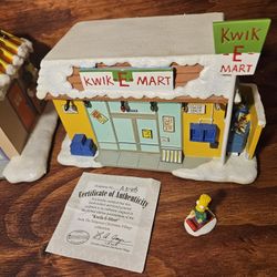 Hawthorne Christmas Village CLEARANCE - "KWIK-E-MART" The  Simpsons