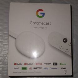 Chromecast With Google TV $40 NEW