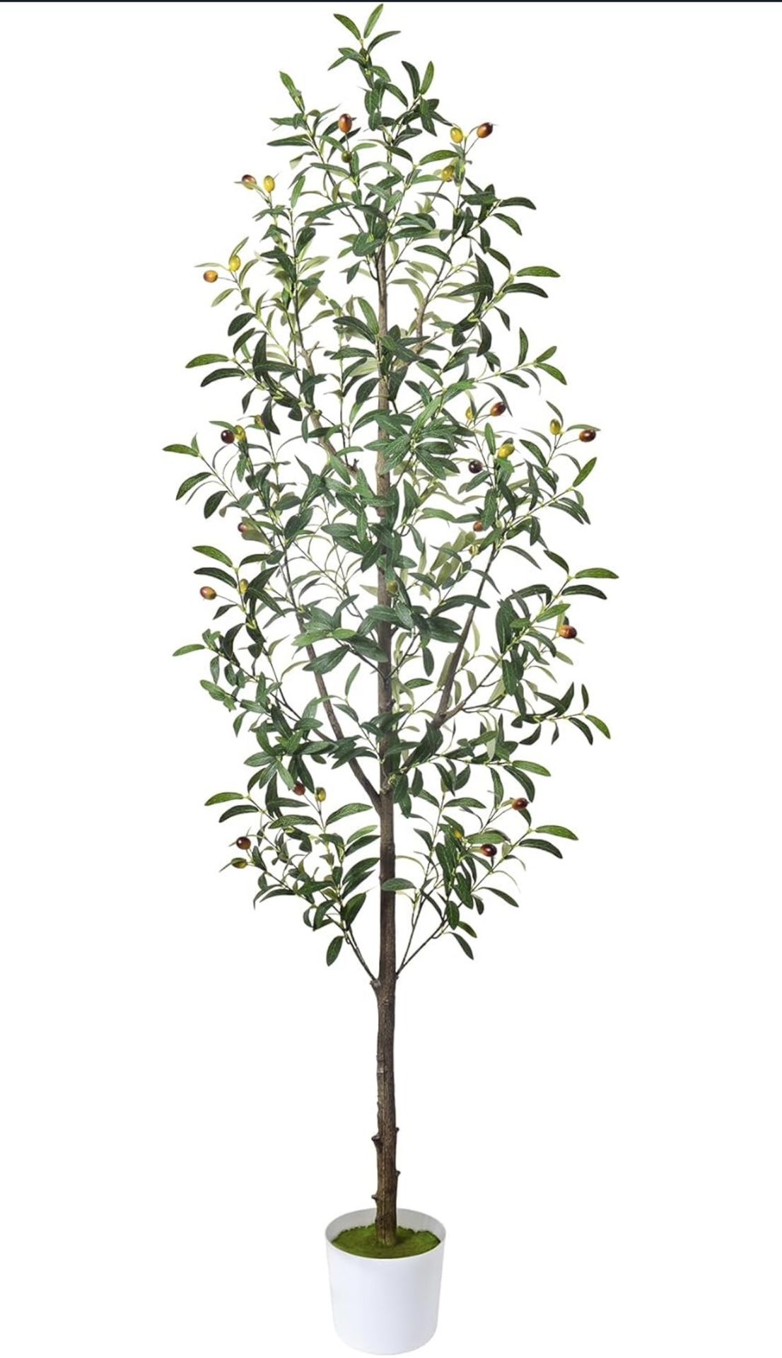Artificial Olive Tree 6FT,Tall Faux Olive Tree for Indoor
