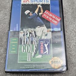 PGA Tour Golf 2 Sega Genesis CIB