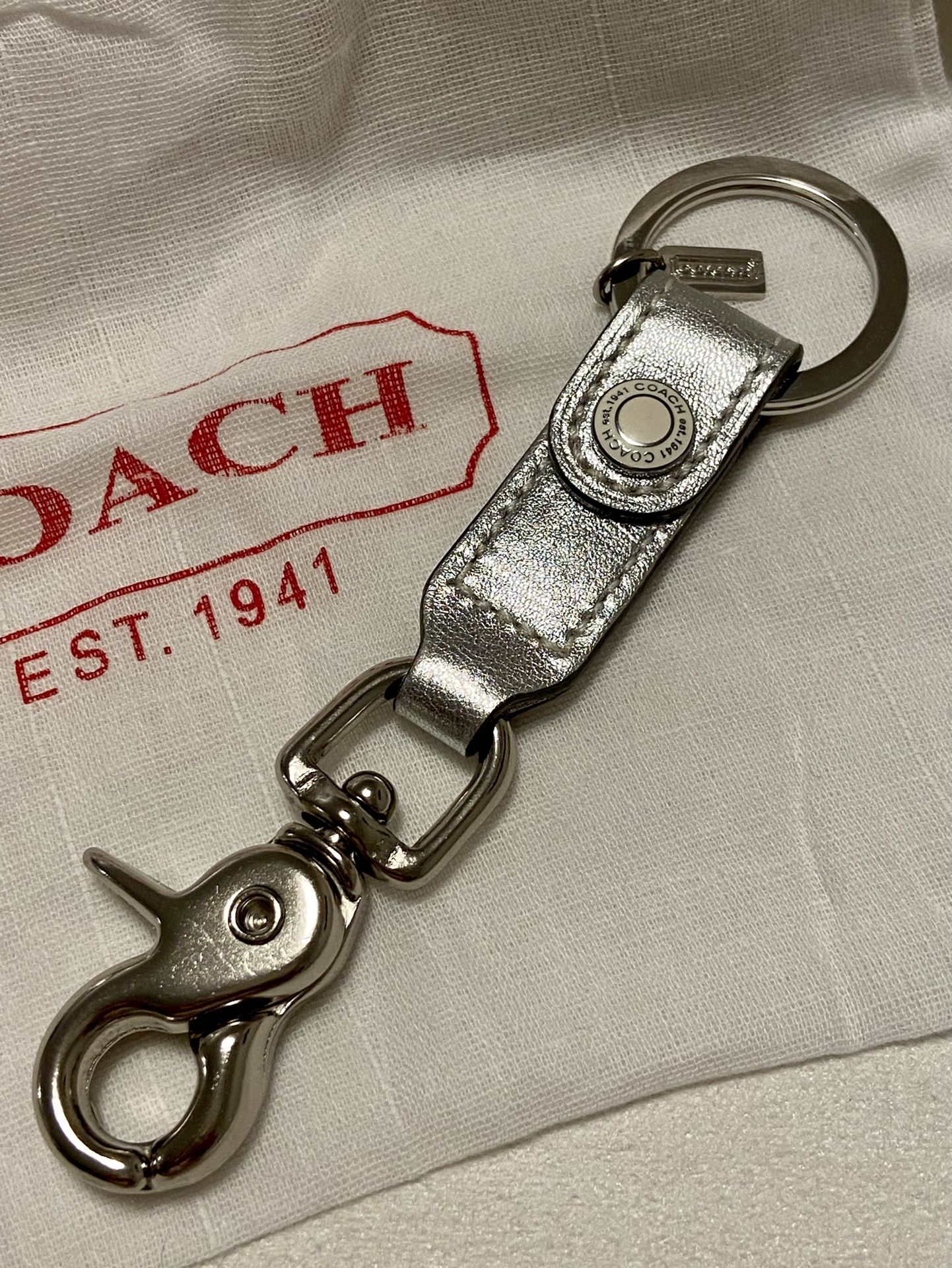 Coach Keychain 