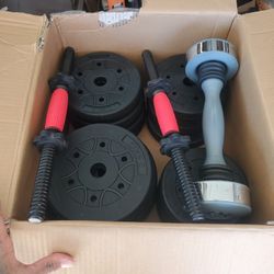 66lb Weight Set Empty 