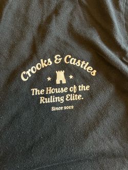 Crooks & Castles Black 2XL Men’s T-Shirt