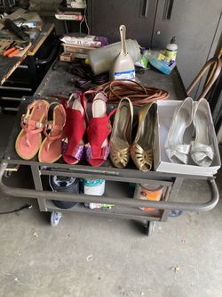 Four Pair Of Women’s Shoes.