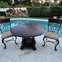 Dining Table and (2) Chairs