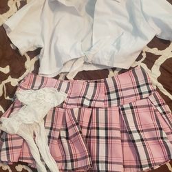 Womens Leg Avenue Prep School Girl Costume