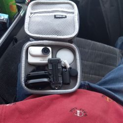 Insta 360-Go Ultra Action Camera And Accessories 