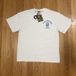 Bape White T-Shirt 