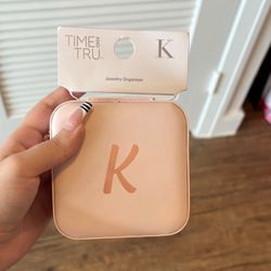 Letter K Jewelry Organizer 