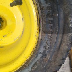 ((READ AD))((set Of TWO))((16x6.5x8 FRONT Johndeere/craftsman/husqvarna/poulan)) Riding Mower 