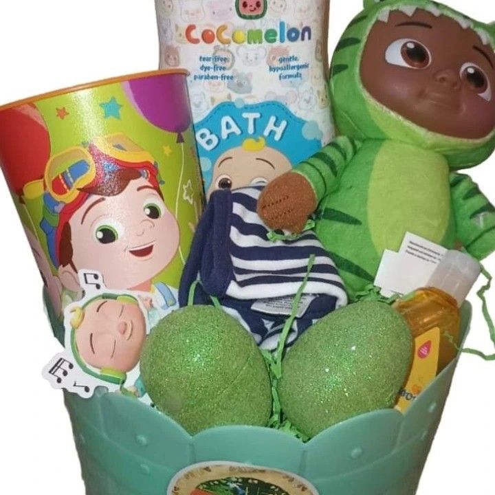Coco Melon Baby Easter Basket 