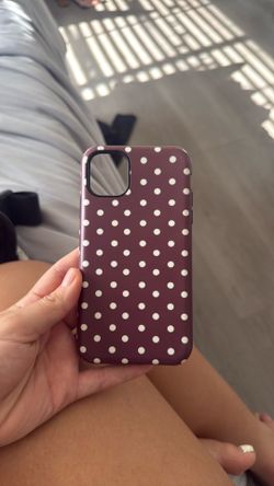 iPhone 11 polkadot phone case