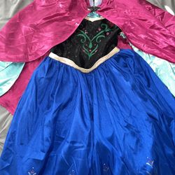 Frozen “Anna” Dress Size 7/8 
