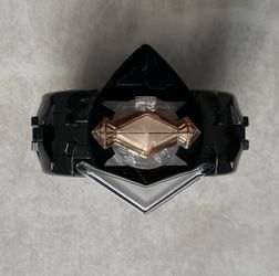 Pokemon Z Power Ring Bracelet w/ Lycanium Crystal Black 1 Broken Crystal Holder