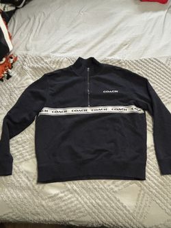 Half zip pullover sweatshirt