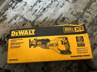 DeWalt 20V XR Reciprocating Saw (DCS382B) - NEW