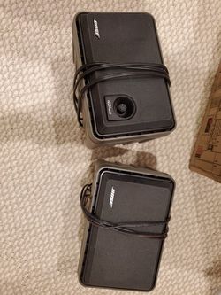 Bose video roommate speakers