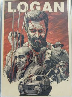 Logan/Wolverine Movie Art Poster Print