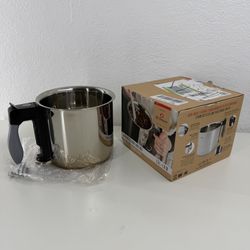 De Buyer FRANCE 1.5L 6Cup Bain-Marie Double Boiler Stainless Pot Sauce Pan