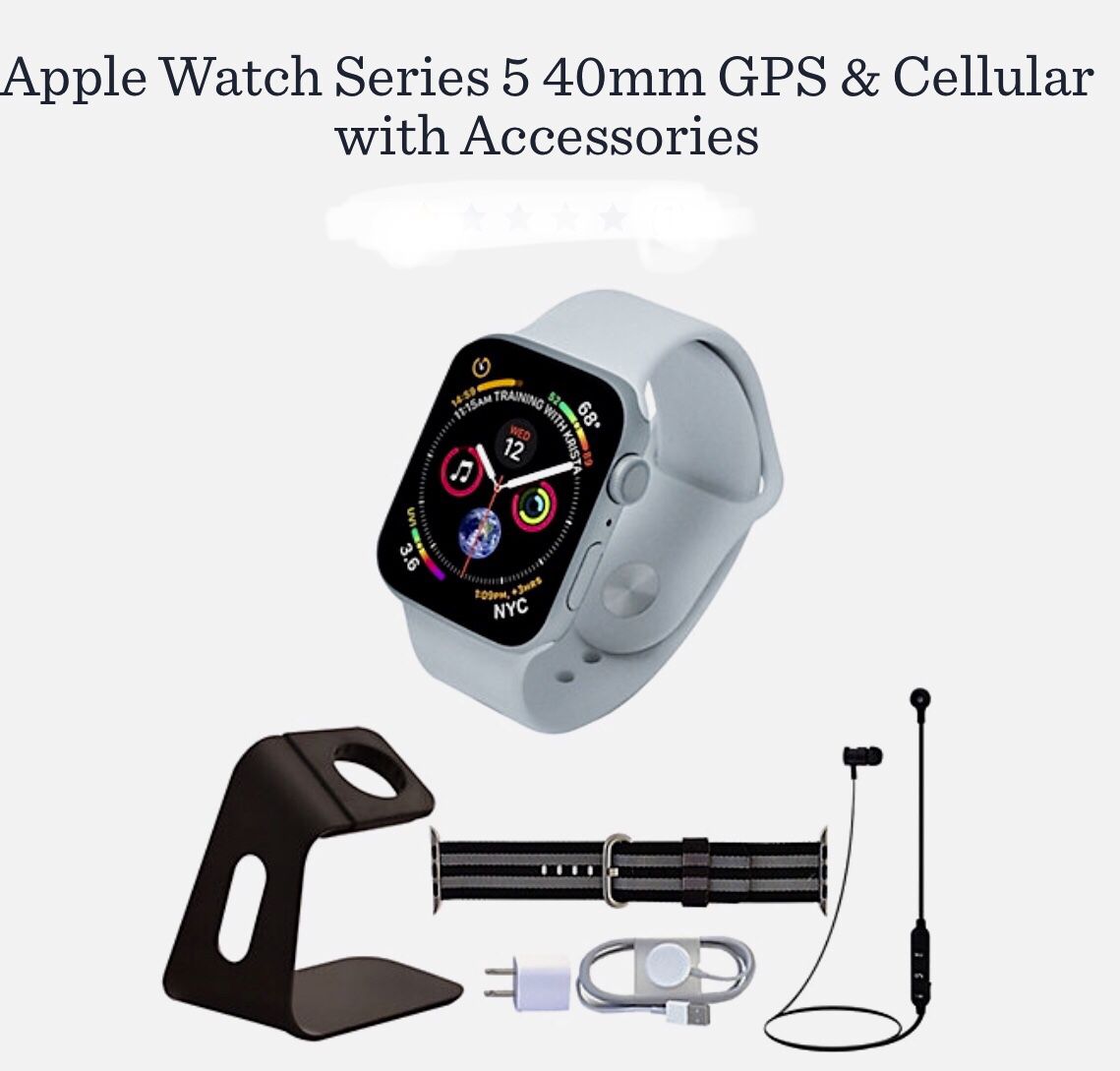 Apple Watch 5 Series 40 mm GPS + Cellular Brand New