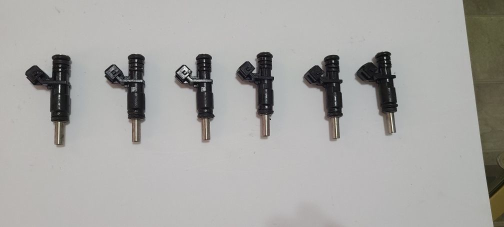 6 x BMW X1 X3 X5 E70 N52 3.0 N52B30 FUEL INJECTORS RAIL INJECTOR SET OEM