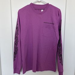 Purple Chrome Hearts Long Sleeve 