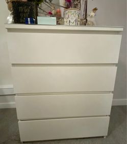White dresser