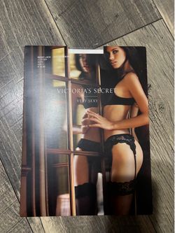 Victoria's Secret Very Sexy Rose Lace Top Stocking White Size D Stockings