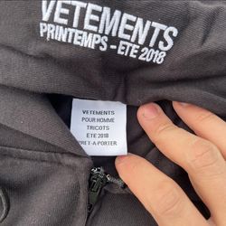 Vetements hoodie