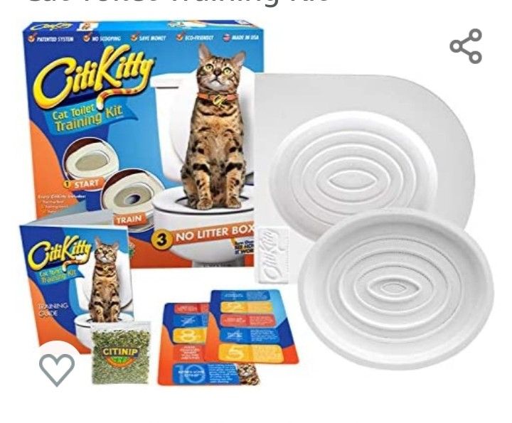 CitiKitty As Seen on Shark Tank Cat Toilet Training Kit
