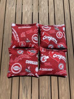 Cougars Cornhole Bags BRAND NEW