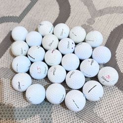 25 Titleist golf balls
