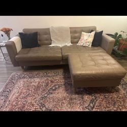 IKEA Morabo Sofa With Ottoman 