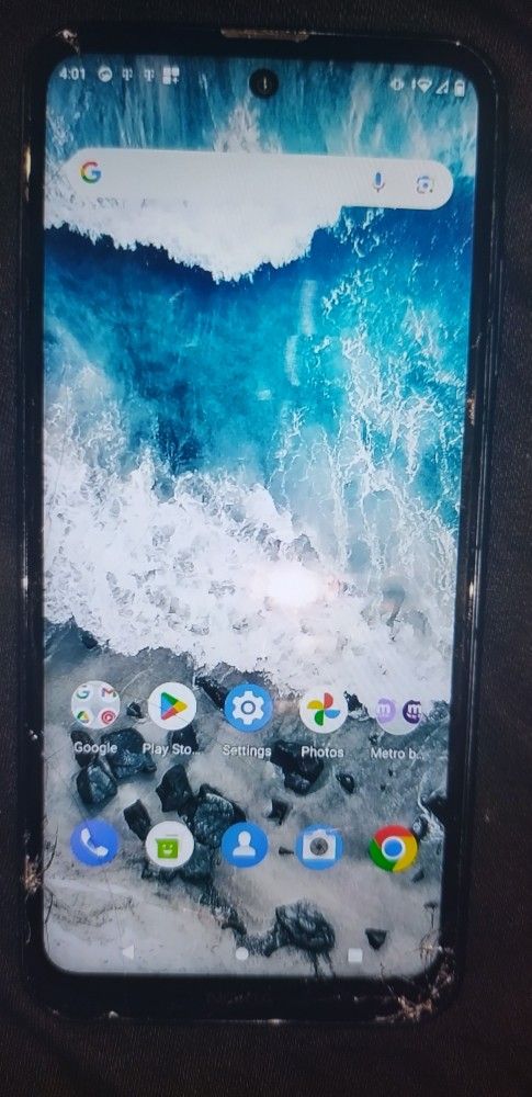 Nokia X100 Carrier Unlocked Screen Is Cracked Still Working Fine