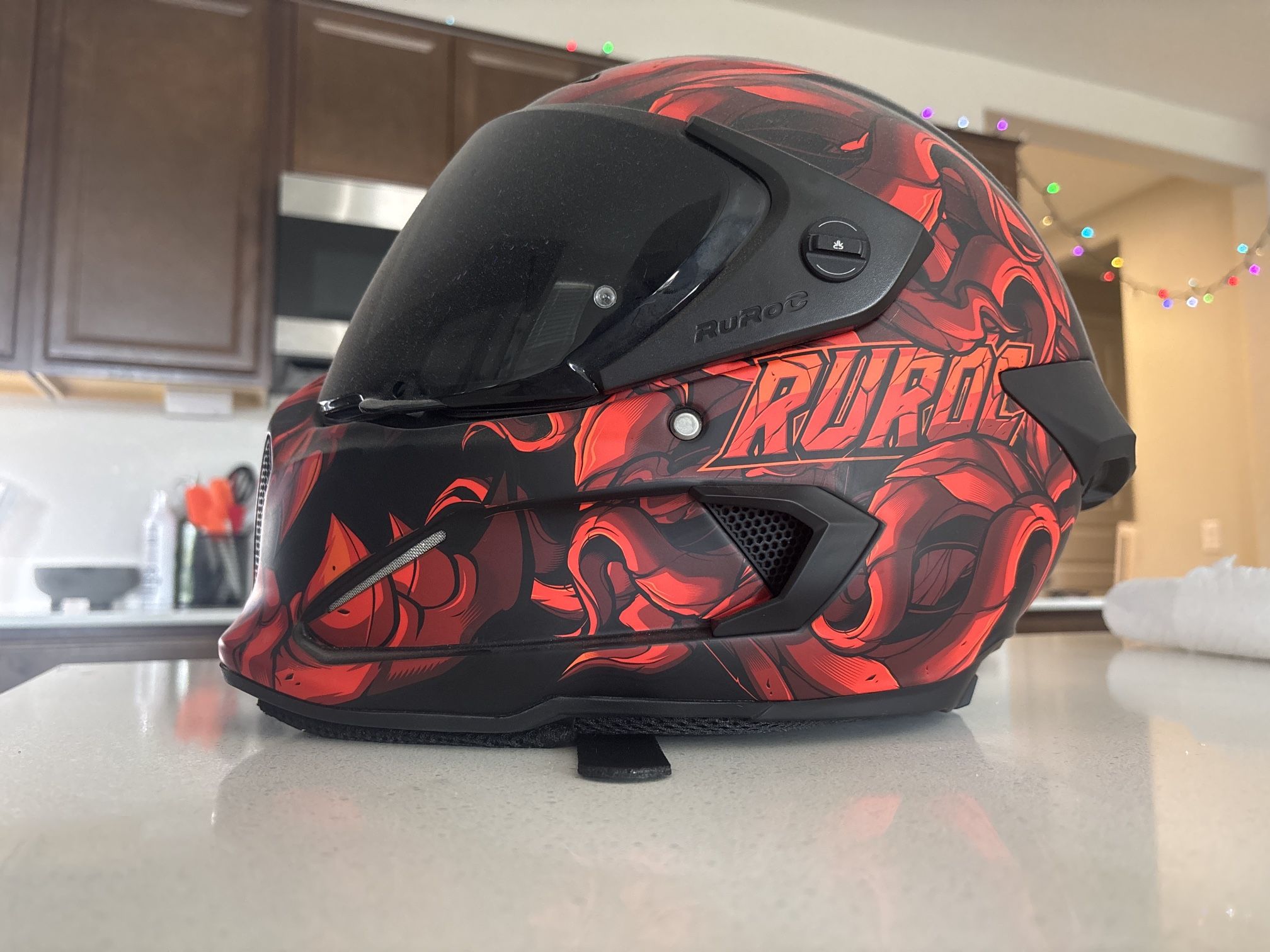 Ruroc ATLAS 4.0 El Diablo Full-face Motorcycle Helmet