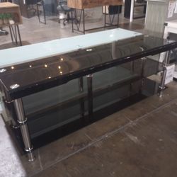Black Glossy Tv Stand 