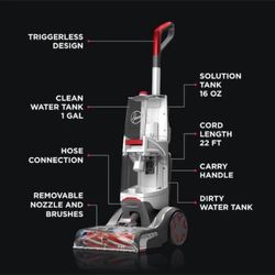 Hoover Professional Series SmartWash Advanced Automatic Carpet Cleaner 