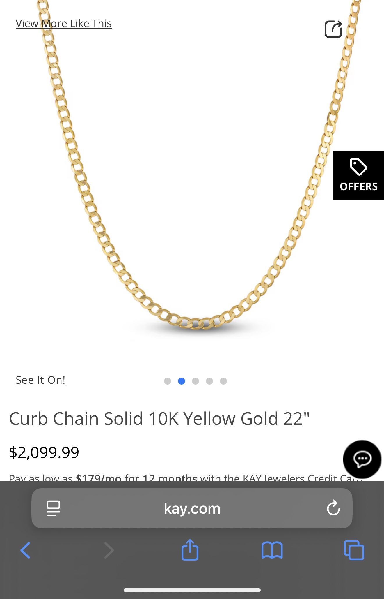 10K YELLOW GOLD CHAIN