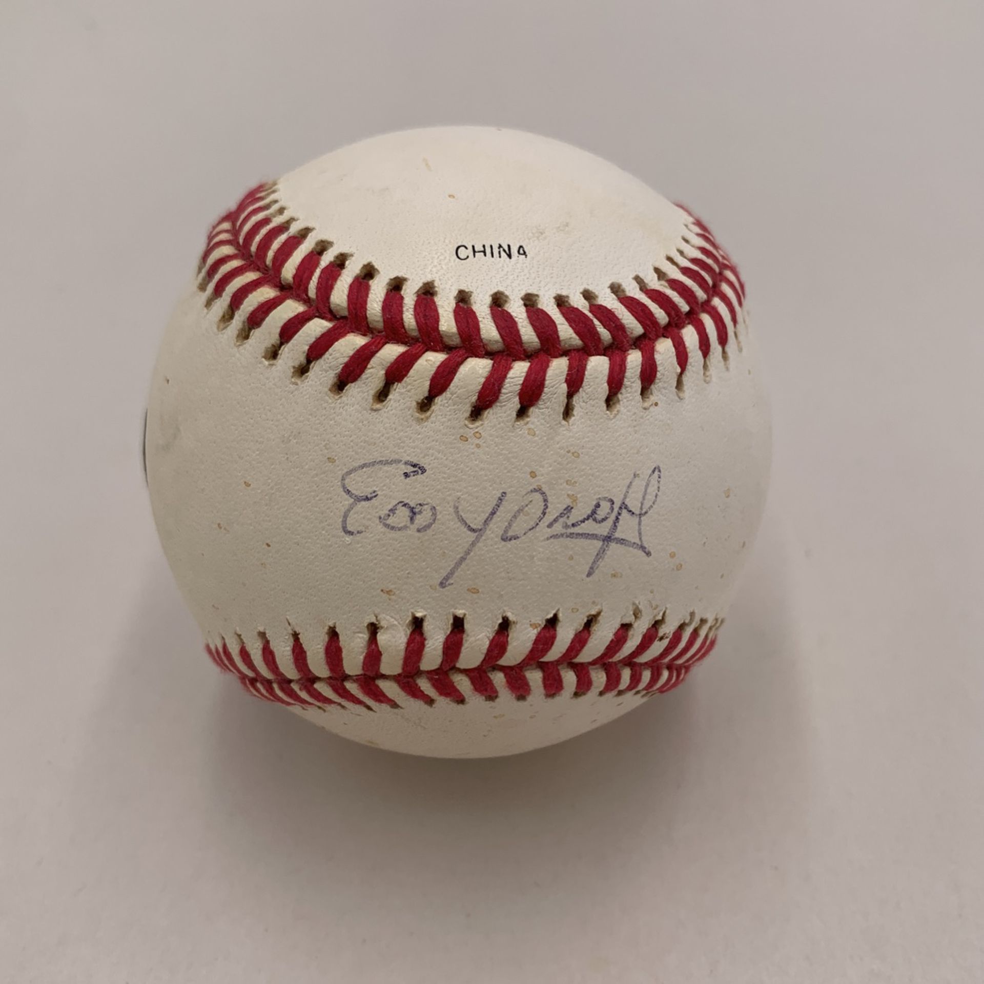 Eddie Oropesa Philadelphia Phillies Autographed Baseball 