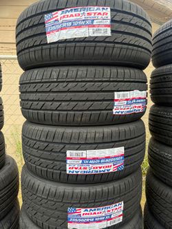 235/50/18 American vendo un set de llantas nuevas con 50,000 millas de garantía ✅🤩I am selling a set of new tires with a 50,000 mile warranty ✅